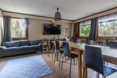 Evo Grand Villa's spacious mail hall is suitable for meetings, parties and friend and family gatherings.