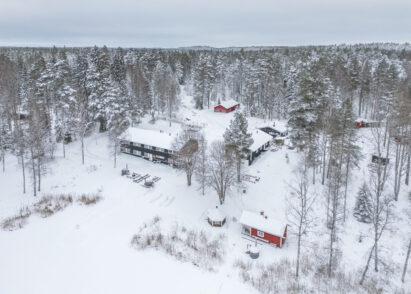 Evo Peace area in its winter attire.