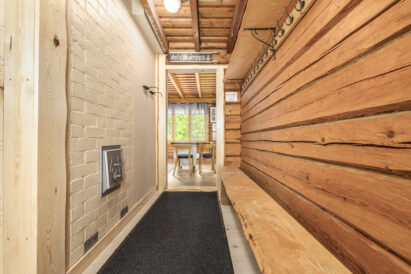 The hallway of Evo Wilderness Villa.