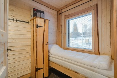 One of bedrooms of Aulanko Lake Villa.