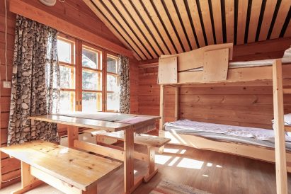 Aulanko Lakeside's separate accommodation cabin is suitable for year-round use.