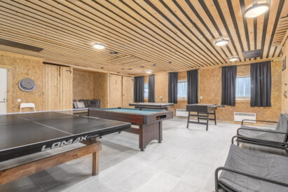 Game room of Aulanko Grand Villa.