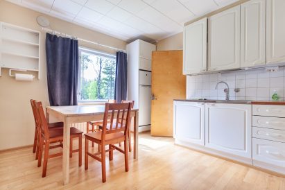 Kitchen of Evo Lakeside Villa.