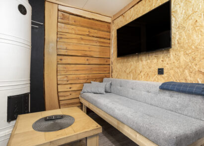 Next to the main hall of Tavastia Privacy is a cozy cabinet, where the sofas can also be used as beds.