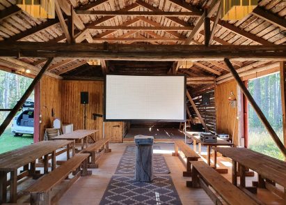 Tapahtumatekniikka lisäpalveluna Evon Luonnon majoituskohteeseen